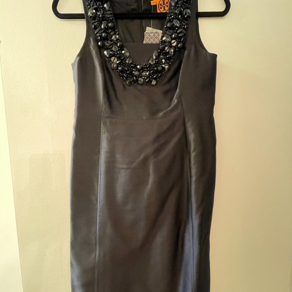 Tory Burch Size 2 black silk dress